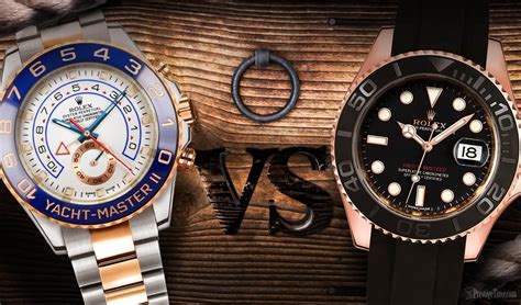 rolex yacht master vs explorer ii|Rolex Yacht-Master 2 42mm.